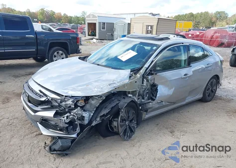 2018 Honda Civic Ex from USA, damaged, VIN SHHFK7H57JU236143